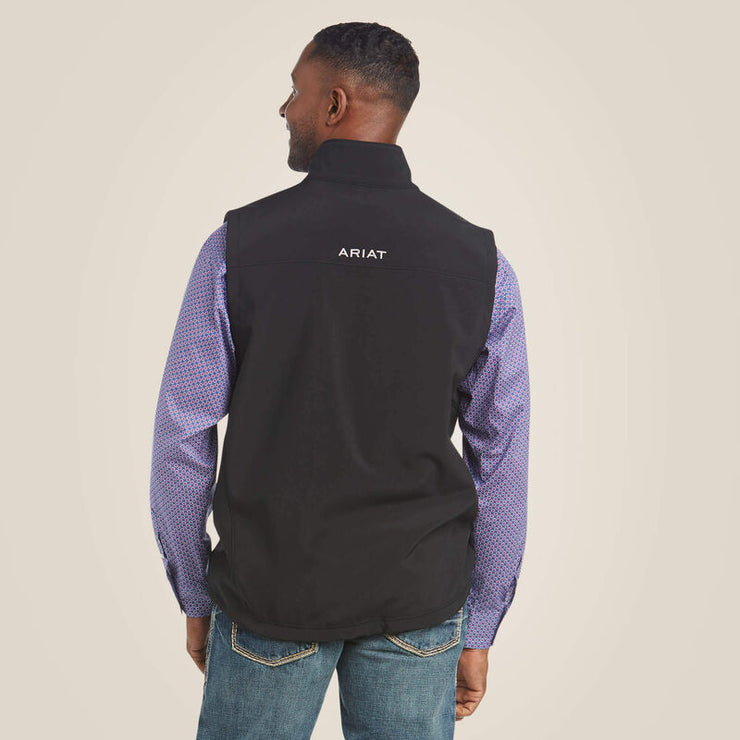 Ariat Men's Vernon 2.0 Soft-shell Vest in Black