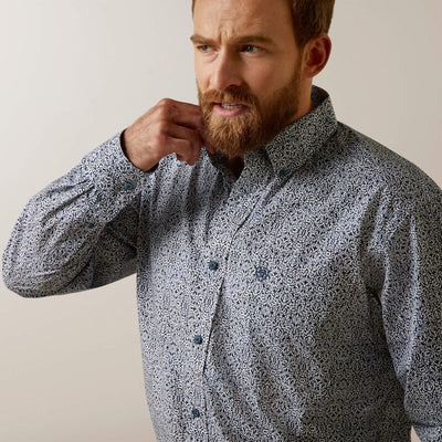 Oliver Classic Fit Shirt in Bay Blue