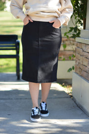 Pompeii Black Skirt