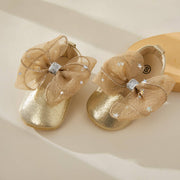 Youth Sequin Bow Princess Shoes