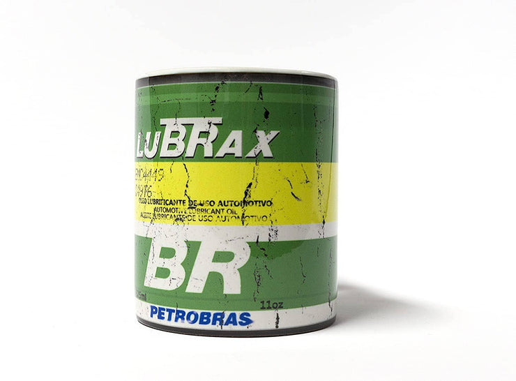 Coffee Mug Lubrax BR Lube Motor Oil Can