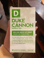 Duke Cannon Productivity Soap