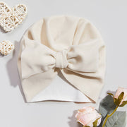 Youth Solid Bowknot Hat