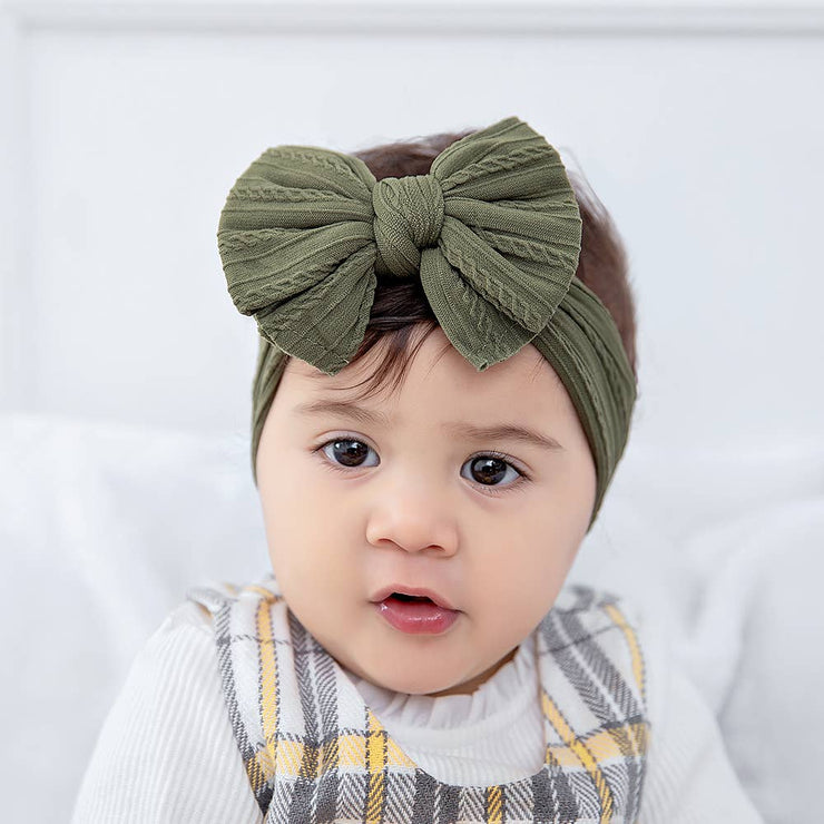 Solid Bowknot Hairband