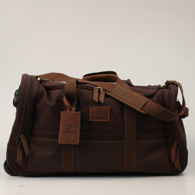 Ariat Leather Duffle Bag