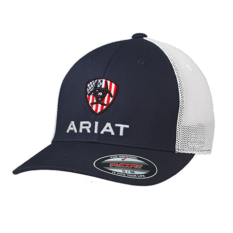 Ariat Men’s Cap in USA Shield Navy