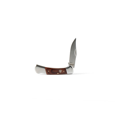 Ariat Folding Knife 4 3/8" in Smooth Blade Brown
