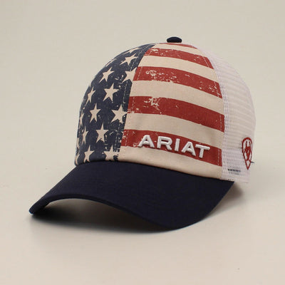 Ariat Ladies Cap in USA Flag