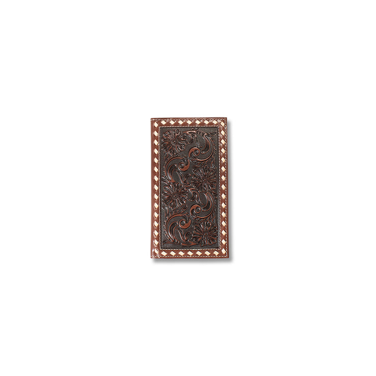 Ariat Rodeo Wallet in Floral Embroidered Bucklace