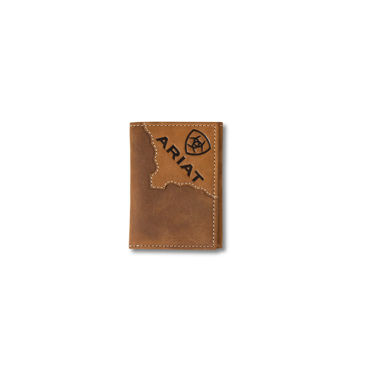 Ariat Wallet in Two Tone Brown