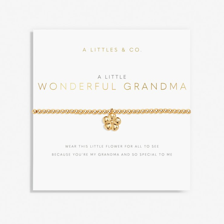 A Little Bracelet 'Wonderful Grandma'