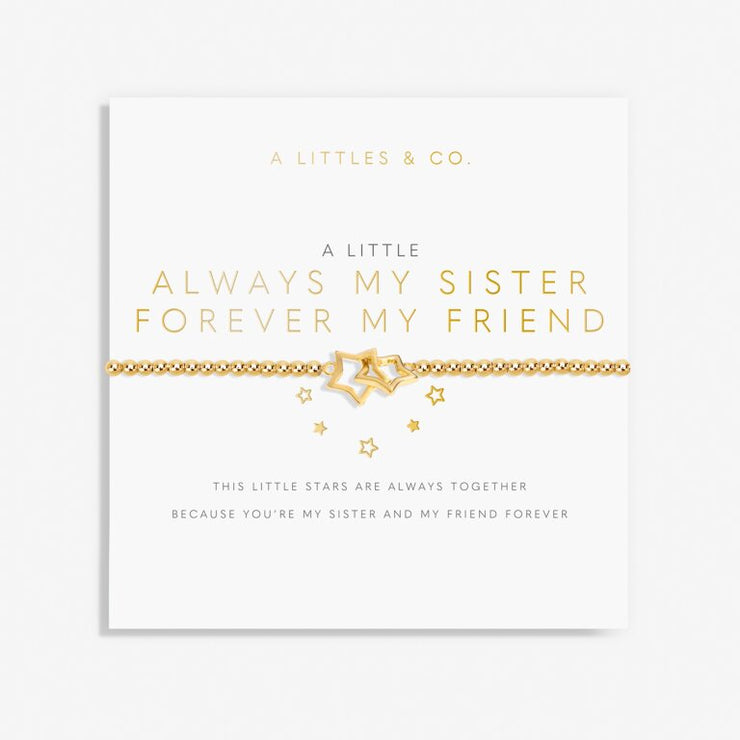 A Little Bracelet "Always My Sister"