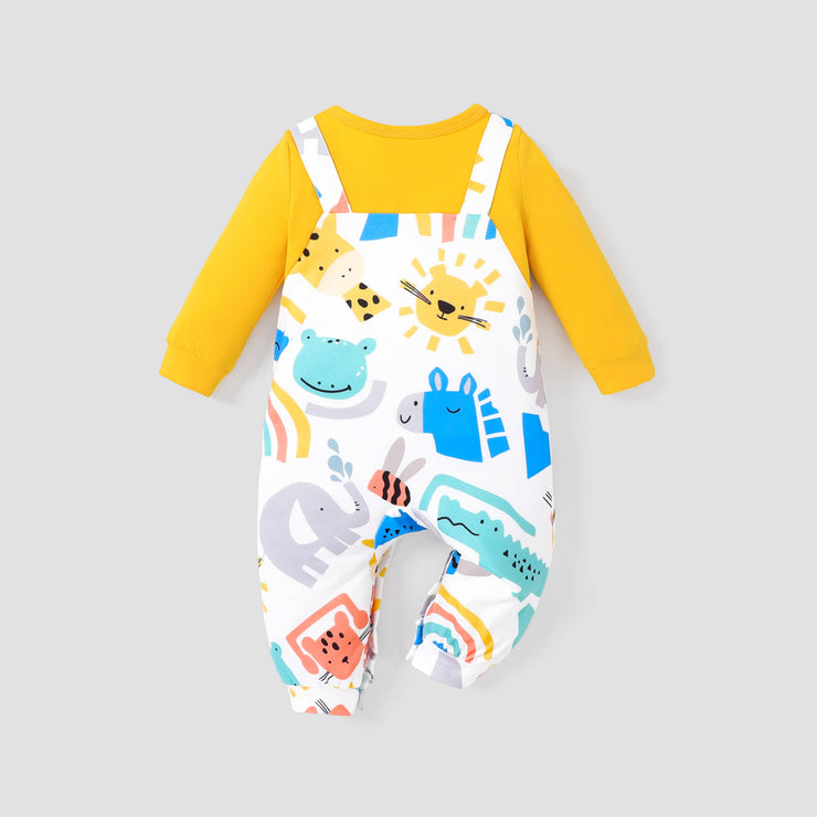 Baby Unisex Jumpsuit in Ginger