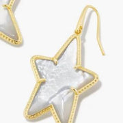 Ada Gold Star Drop Earrings