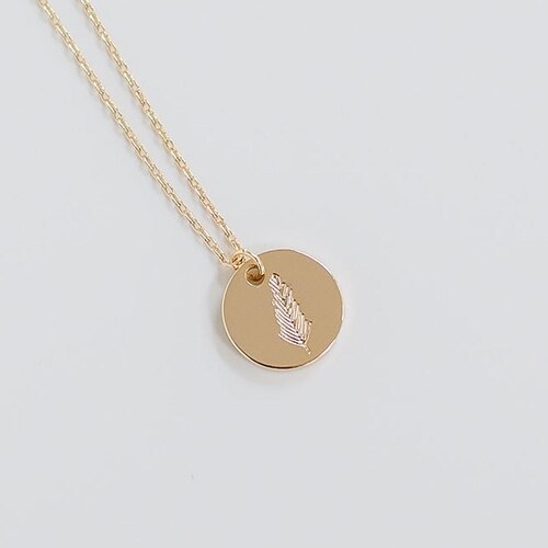 Mary Square Scripture Necklace