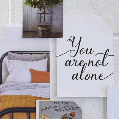 You Are Not Alone Cutesy Card