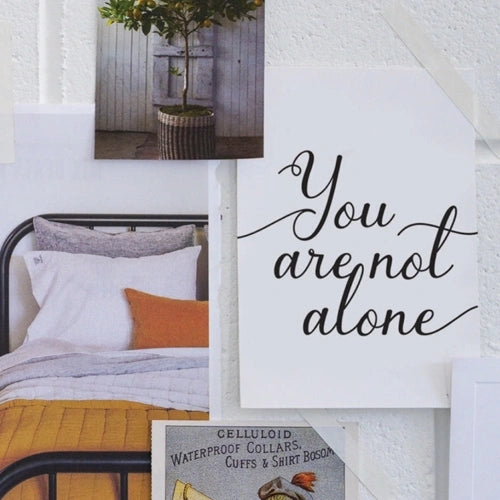You Are Not Alone Cutesy Card