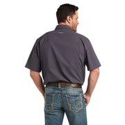 Ariat VentTEK Classic Fit Shirt in Charcoal