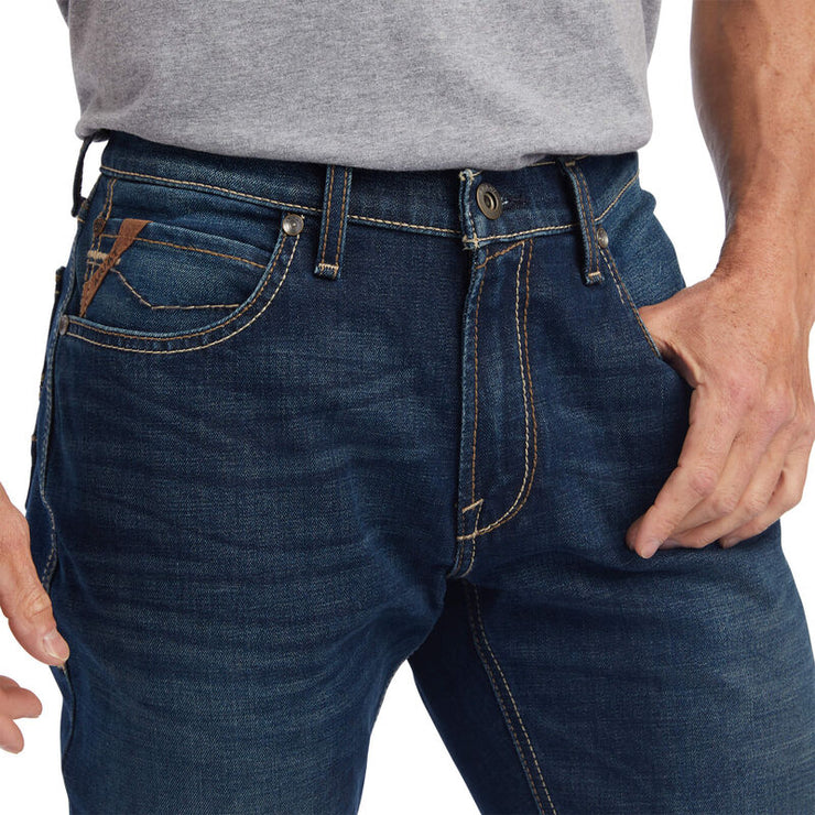 Ariat Men's M4 Relaxed Quentin Boot Cut Jean in Ford