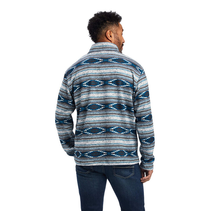 Ariat Men's Wesley Sweater in Medium Grey Serape