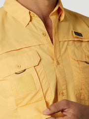 ATG By Wrangler™ Men's Angler Long Sleeve Shirt in Chamois