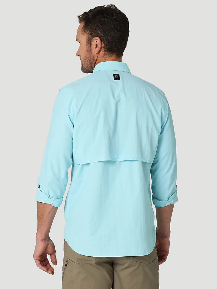 Wrangler Men's Short Sleeve Fishing Shirt 