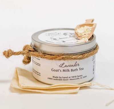 1818 Farms - Lavender Goat's Milk Bath Tea - Tin Lavender - thesoutherndecorista