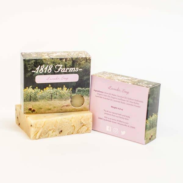 1818 Farms - Hand Crafted Soap - Lavender - thesoutherndecorista