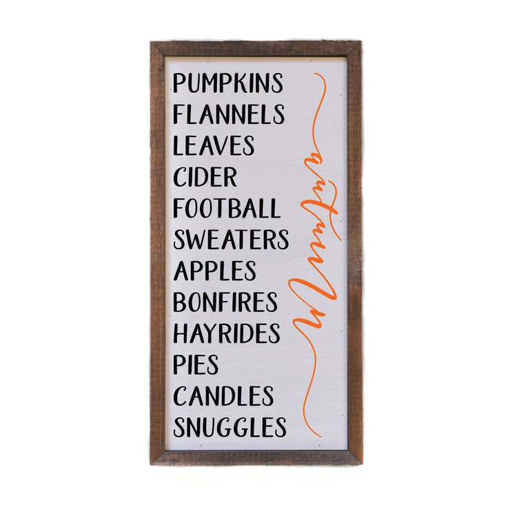 Best Of Autumn List Fall Signs