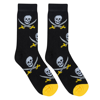 Jolly Roger - Mens Crew - Crazy Socks
