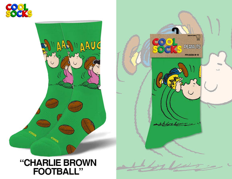 Cool Socks Charlie Brown Football