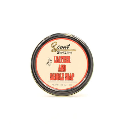 Scout Leather and Saddle Soap 3 oz