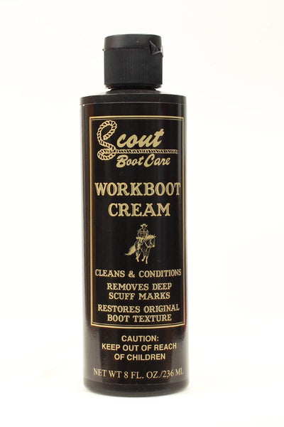 Scout Work Boot Cream 8 oz