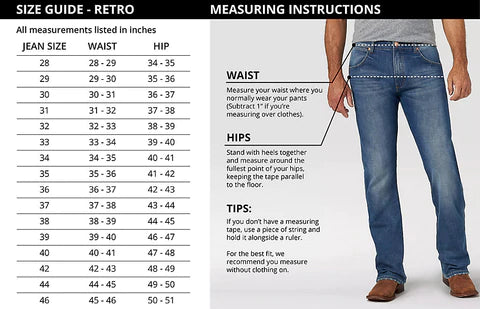 Men's Wrangler Retro® Slim Fit Bootcut Jean in Layton