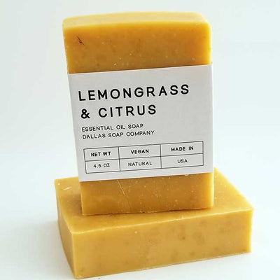 Lemongrass and Citrus Essential Oil Soap