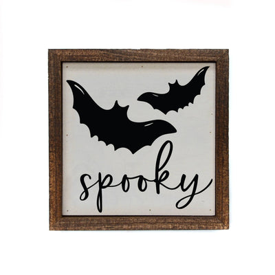 Spooky Halloween Sign - Farmhouse Décor