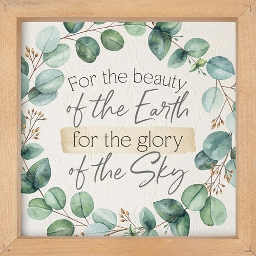 For The Beauty Sign