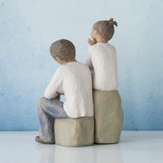 Willow Tree Brother and Sister Darker Skin