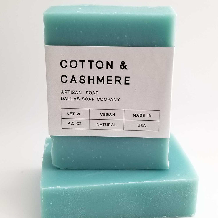 Cotton and Cashmere Artisan Soap