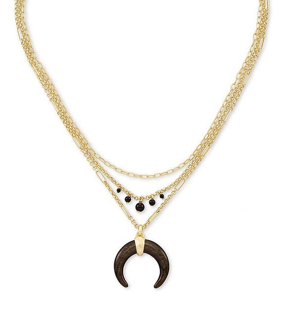 Gemma Gold Convertible Multi Strand Necklace