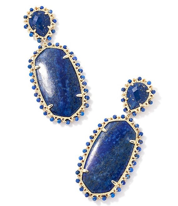 Kendra Scott Parsons Earrings in Blue Lapis