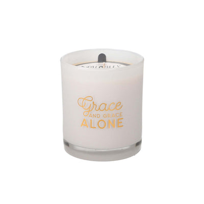 Noteables Candle "Grace Alone" -Sweet Grace