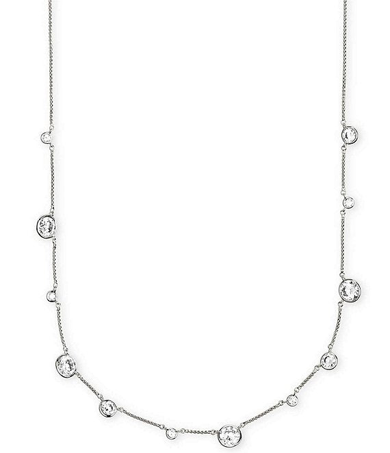 Clementine Choker Necklace In Silver