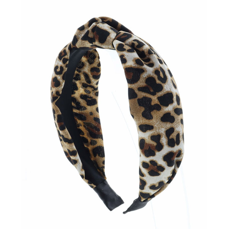 Thin Classic Leopard Print Headband